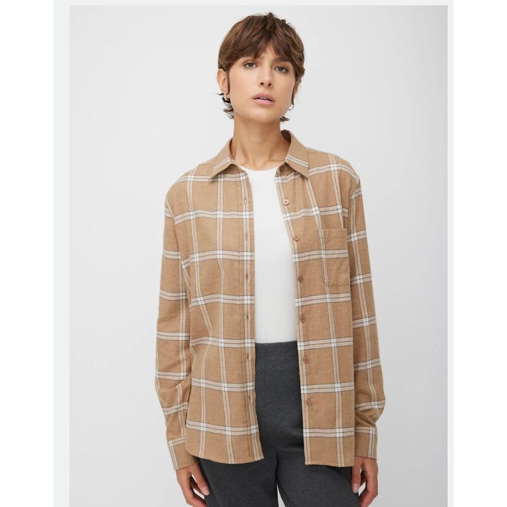 Kit + Ace Archive Flannel 100% Cotton Shirt Size  Medium